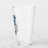 Personalisierter Baseball-Player-NAME-Team-Champ-C Glas (Links)