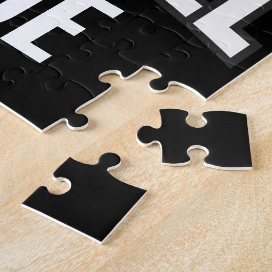 Personalisierter Baseball-Player-NAME-Team-Champ-C Puzzle (Seite)