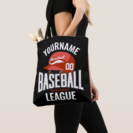 Personalisierter Baseball-Player-NAME-Team-Champ-C Tasche (Von Nahem)