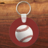 Personalisierter Baseball Schlüsselanhänger (Rückseite)