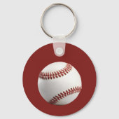 Personalisierter Baseball Schlüsselanhänger (Rückseite)