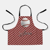 Personalisierter Baseball Schürze (Vorderseite)