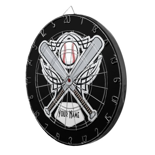 Personalisierter Baseball-Sport Dartscheibe (Vorderseite rechts)