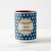 Personalisierter Baseball Stars Becher Tasse (Zentrum)