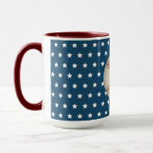 Personalisierter Baseball Stars Becher Tasse (Links)