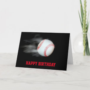 Personalisierter Baseball-Team-Spieler 'Pitch The  Karte