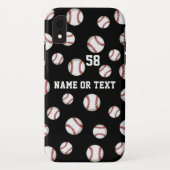 Personalisierter Baseball-Telefon-Kasten neu, Case-Mate iPhone Hülle (Rückseite)