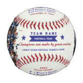 Personalisierter Baseball-Trainer & Teamfoto indiv Baseball (Vorderseite)