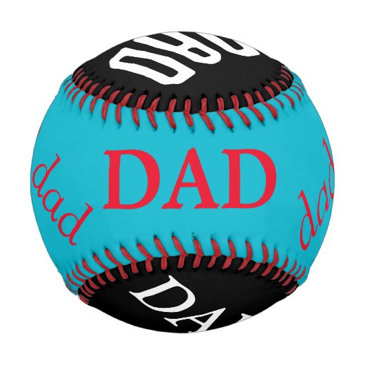 Personalisierter Baseball/VATER Baseball (Vorderseite)