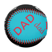 Personalisierter Baseball/VATER Baseball (Vorderseite Links)