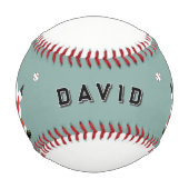 Personalisierter Baseball-Weihnachtsstopp Baseball (Vorderseite)