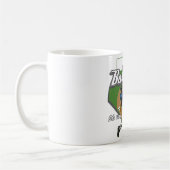 Personalisierter Baseball-Zuhause-Lauf Kaffeetasse (Links)