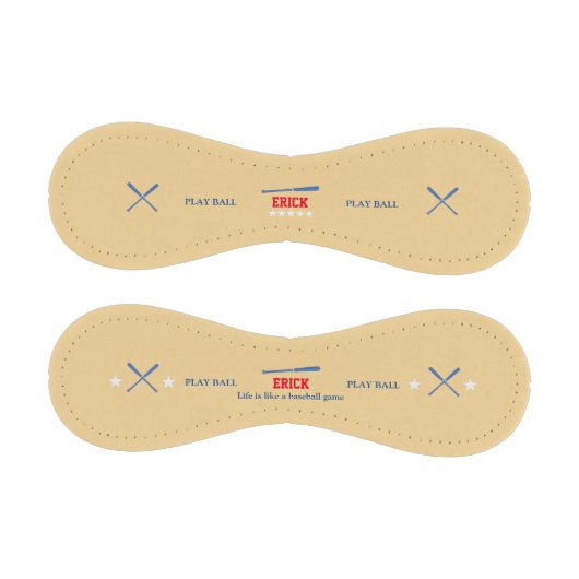 personalisierter Baseballer Baseball (Paneele)