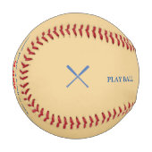 personalisierter Baseballer Baseball (Vorderseite Links)
