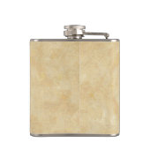 Personalisierter Baseballrosport Flachmann (Rückseite)