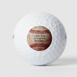 Personalisierter Baseballschuh Golfball