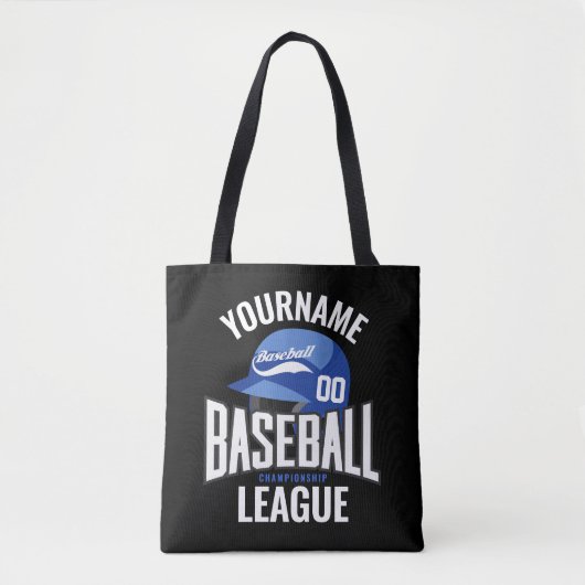 Personalisierter Baseballspieler NAME Team Champ C Tasche (Vorderseite)