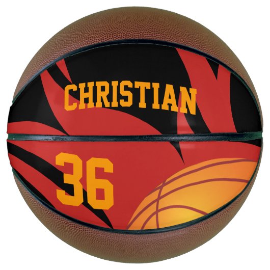 Personalisierter Basketball (Vorderseite)