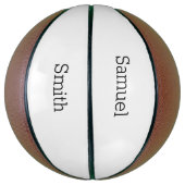 Personalisierter Basketball (Vertikal)