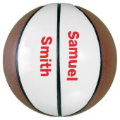 Personalisierter Basketball (Vertikal)
