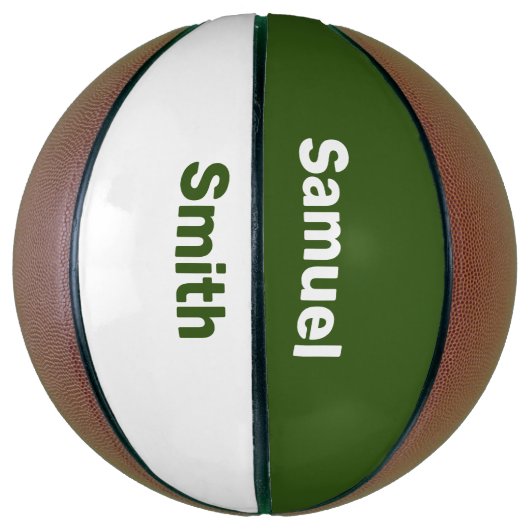 Personalisierter Basketball (Vertikal)