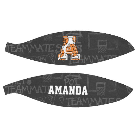 Personalisierter Basketball-Basketballbrief A Basketball (Panele)