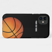 Personalisierter Basketball Case-Mate iPhone Hülle (Rückseite (Horizontal))