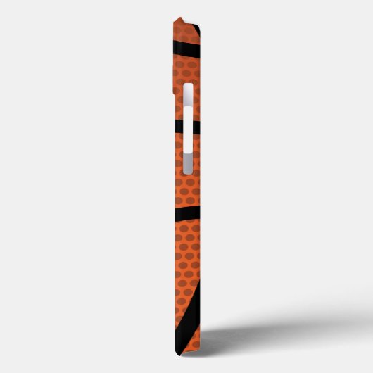 Personalisierter Basketball Case-Mate iPhone Hülle (Rückseite / Links)