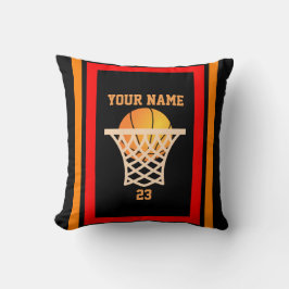 Personalisierter Basketball Kissen