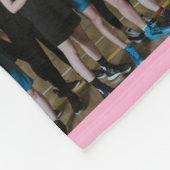 Personalisierter Basketball Mädchen Abitur Fleecedecke (Ecke)