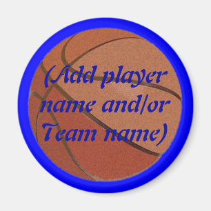 Personalisierter Basketball-Magnet Magnet