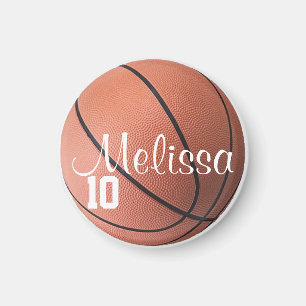 Personalisierter Basketball-Magnet Magnet