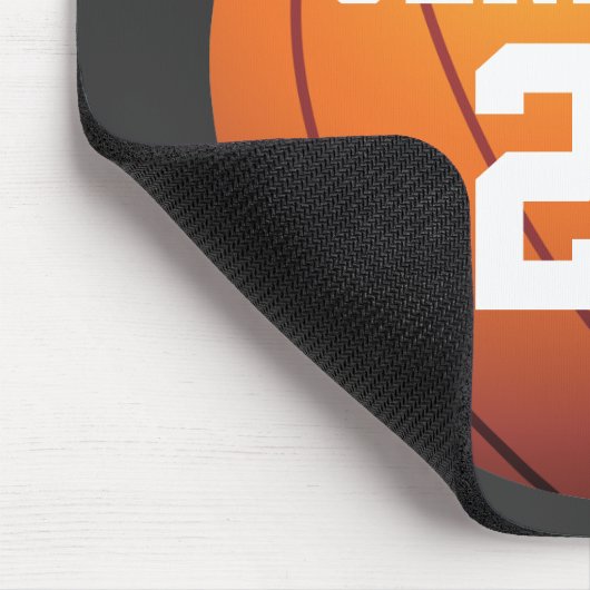 Personalisierter Basketball Mousepad (Ecke)