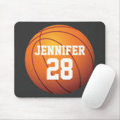 Personalisierter Basketball Mousepad (Mit Mouse)