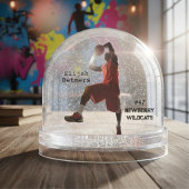 Personalisierter Basketball-Player Schneeglobe Schneekugeln