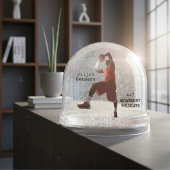 Personalisierter Basketball-Player Schneeglobe Schneekugeln