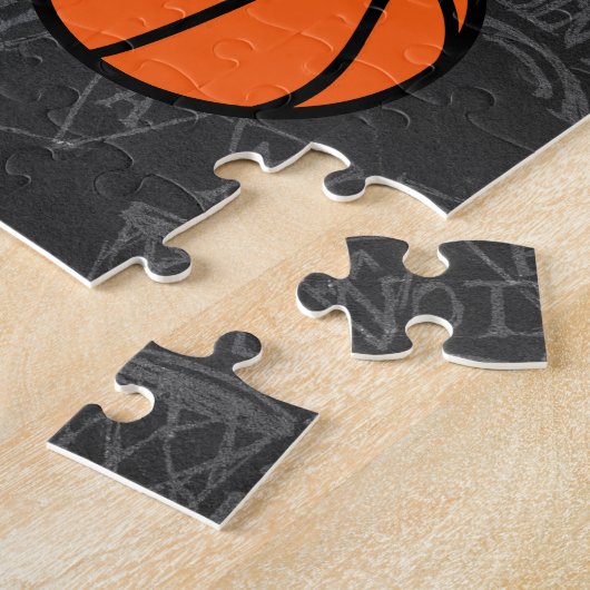 Personalisierter Basketball Puzzle (Seite)