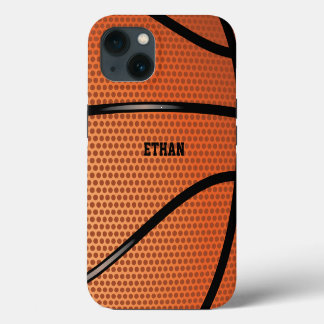 Personalisierter Basketball-Sport-Themen iPhone 13 Hülle