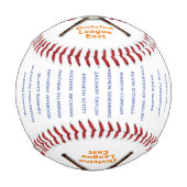 Personalisierter Basketball-Team Bester Trainer Baseball (Vorderseite)