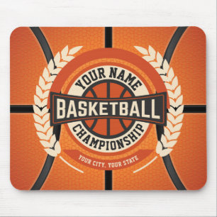 Personalisierter Basketball Team Spieler Custom At Mousepad