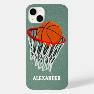 Personalisierter Basketball und Hoop Case-Mate iPhone 14 Plus Hülle