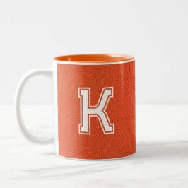 Personalisierter Basketball Zweifarbige Tasse