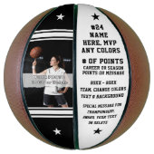 Personalisierter Basketballball, FARBEN Basketball (Vertikal)