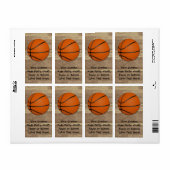 Personalisierter Basketballboden (Vorne)