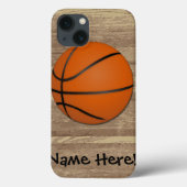 Personalisierter Basketballboden Case-Mate iPhone Hülle (Rückseite)
