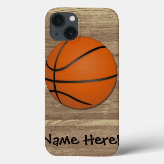 Personalisierter Basketballboden Case-Mate iPhone Hülle (Rückseite)