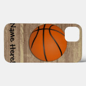 Personalisierter Basketballboden Case-Mate iPhone Hülle (Rückseite (Horizontal))