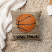 Personalisierter Basketballboden Kissen (Decke)