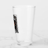 Personalisierter Basketballspieler NAME Slam Dunk Glas (Links)