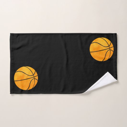 Personalisierter Basketballsport Badhandtuch Set (Handtuch)